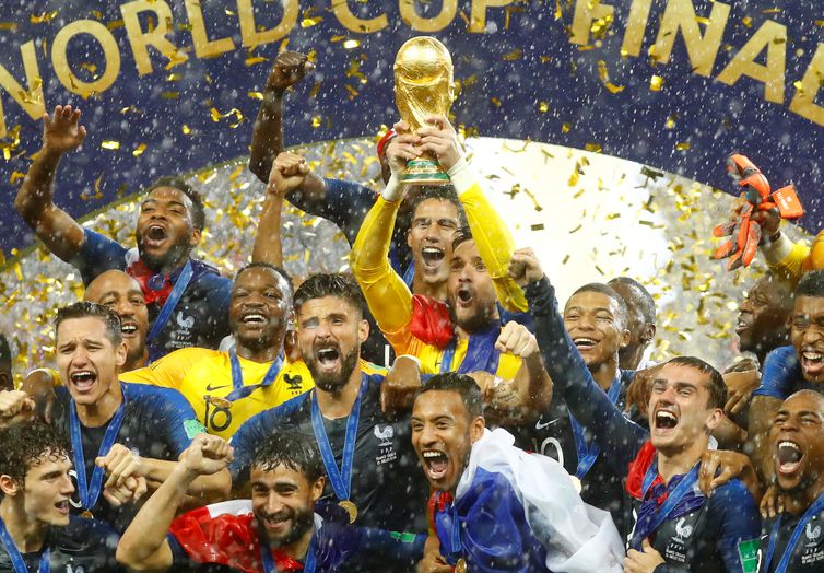 Copa da Rússia: França campeã do Mundo